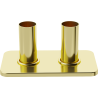 Mexen 2S kit de finition double pour radiateur, doré - W910-000-50