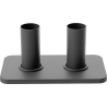 Mexen 2S kit cache double pour radiateur, anthracite - W910-000-66