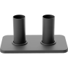 Mexen S ensemble de masquage double pour radiateur, anthracite - W910-000-66