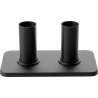 Mexen 2S ensemble cache-double pour radiateur, noir - W910-000-70