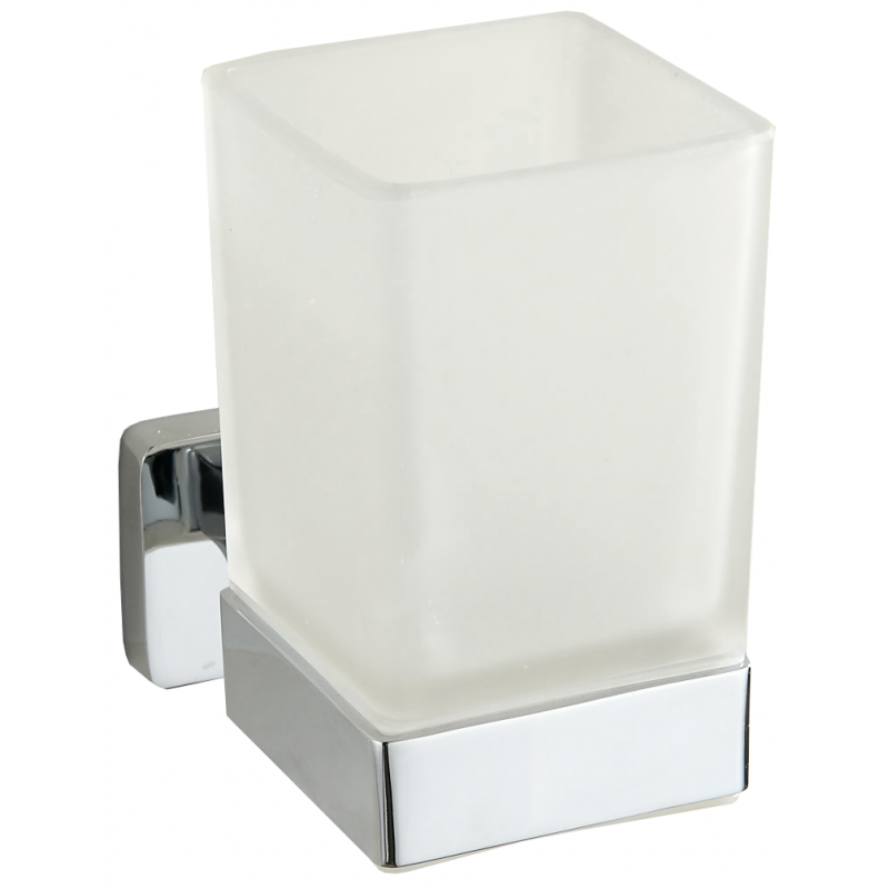 Mexen Asis gobelet à brosse à dents, Chrome - 7017638-00