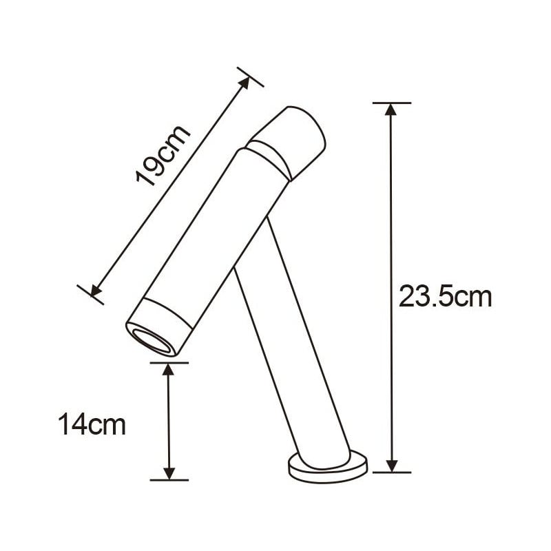 Mexen Astro robinet de lavabo, doré - 746900-50