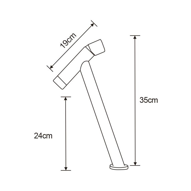 Mexen Astro robinet de lavabo haut, doré - 746910-50