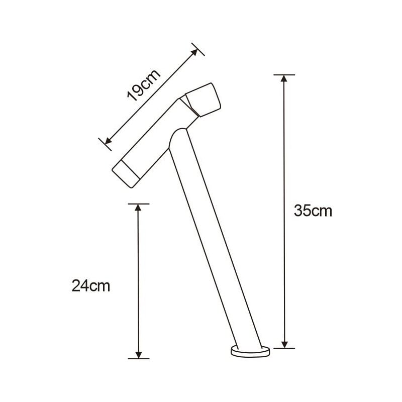 Mexen Astro robinet de lavabo haut, chrome - 746910-00