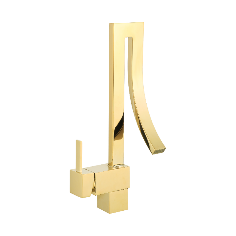 Mexen Astro robinet de lavabo, Or - 747100-50
