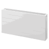 Mexen Line CL33 radiateur plat 400 x 1500 mm, raccordement latéral, 2372 W, blanc - W433L-040-150-00