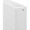 Grille de chauffage Mexen Line CL33 600 x 800 mm, connexion latérale, 1761 W, blanc - W433L-060-080-00