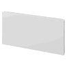 Mexen Flat CF11 radiateur plat 500 x 600 mm, raccordement latéral, 409 W, blanc - W411F-050-060-00