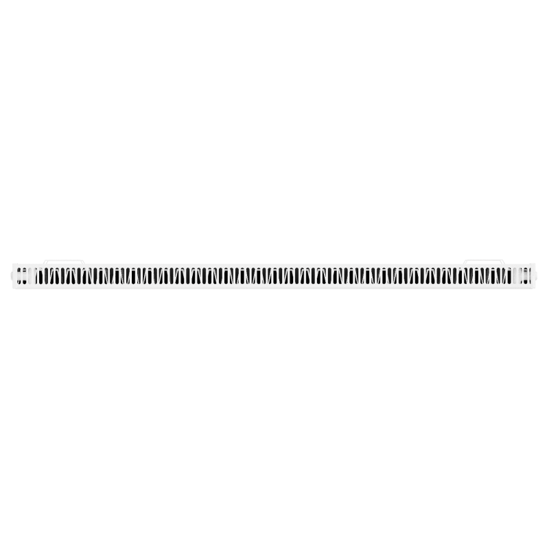 Mexen Flat CF11 radiateur plat 500 x 900 mm, raccordement latéral, 614 W, blanc - W411F-050-090-00