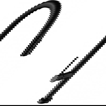 Mexen Ava robinet de cuisine, Noir - 672800-70