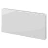 Mexen Flat CF22 radiateur plat 400 x 1000 mm, raccordement latéral, 1138 W, blanc - W422F-040-100-00