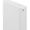 Radiateur plat Mexen CF22 400 x 2000 mm, connection latérale, 2276 W, blanc - W422F-040-200-00