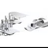 Mexen Alfa robinet de bain, Chrome - 745730-00
