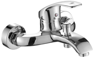 Mexen Fabia batterie de bain, chrome - 746530-00