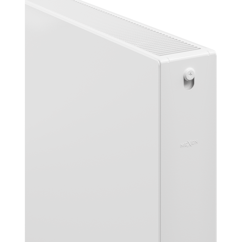 Mexen Flat CF22 radiateur à panneaux 900 x 1000 mm, raccordement latéral, 2199 W, blanc - W422F-090-100-00