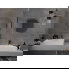 Mexen Alto miroir rond de salle de bain 50 cm - 9853-050-050-000-00