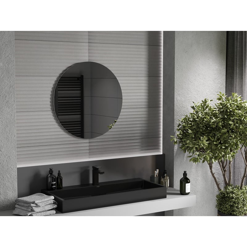 Mexen Alto miroir de salle de bain rond 70 cm - 9853-070-070-000-00