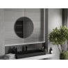 Mexen Alto miroir de salle de bain rond 70 cm - 9853-070-070-000-00
