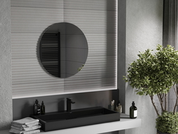 Mexen Alto miroir de salle de bains rond 70 cm - 9853-070-070-000-00