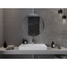 Mexen Alto miroir de salle de bain rond 80 cm - 9853-080-080-000-00