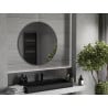 Mexen Alto miroir de salle de bains rond 90 cm - 9853-090-090-000-00