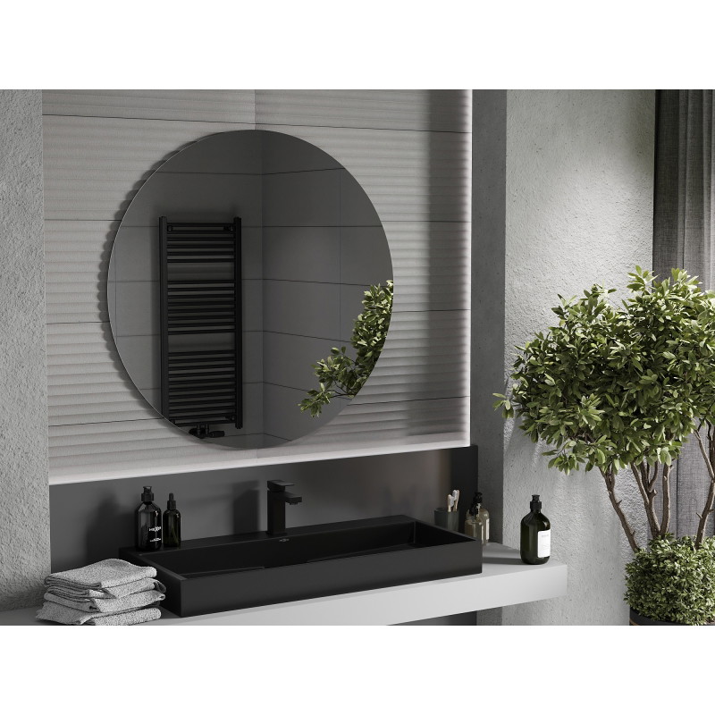 Mexen Alto miroir de salle de bain rond 100 cm - 9853-100-100-000-00
