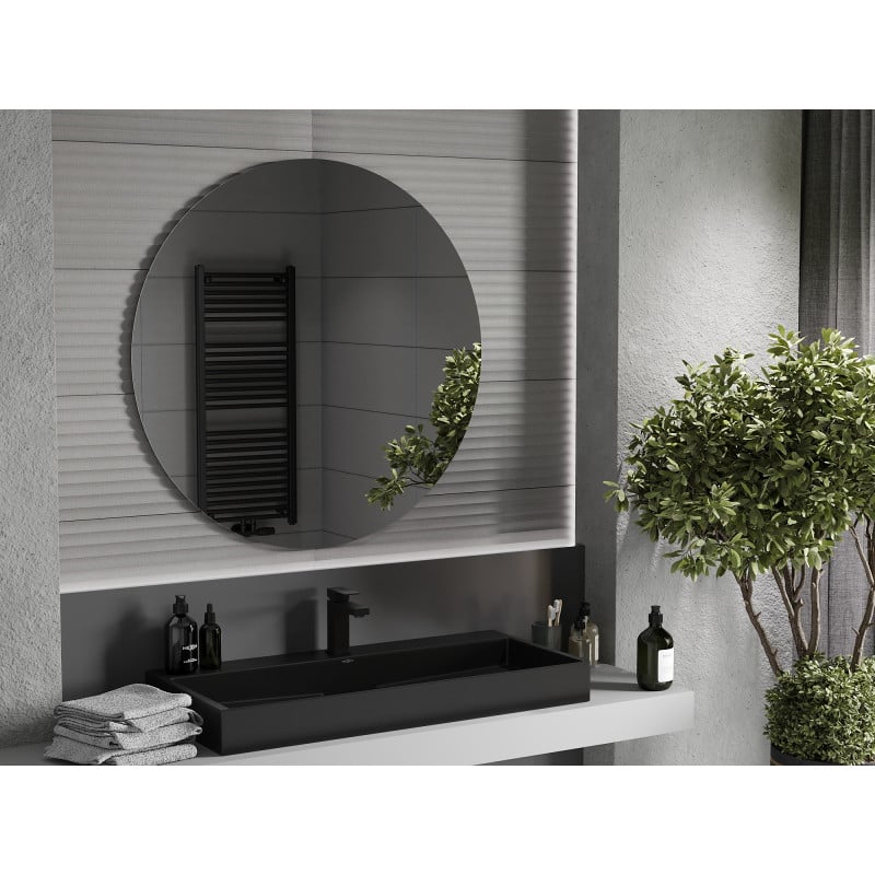 Mexen Alto miroir rond de salle de bain 100 cm - 9853-100-100-000-00