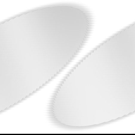 Mexen Alto miroir de salle de bain rond 60 cm - 9853-060-060-000-00