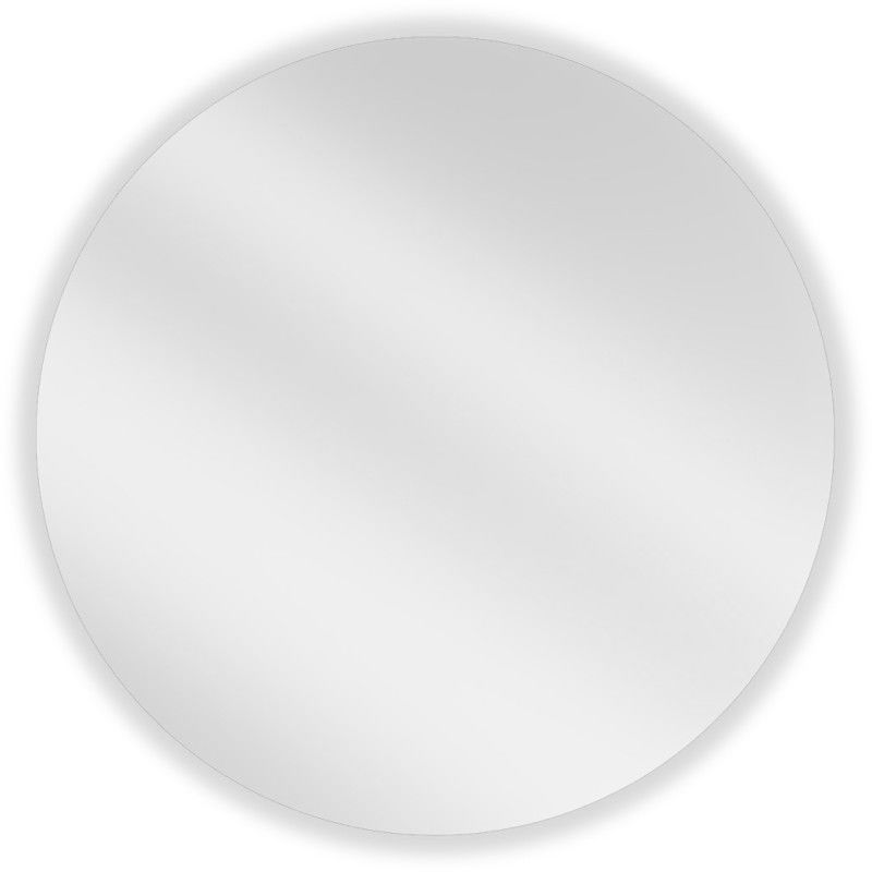 Mexen Alto miroir de salle de bains rond 70 cm - 9853-070-070-000-00