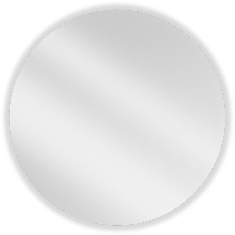 Mexen Alto miroir de salle de bain rond 80 cm - 9853-080-080-000-00