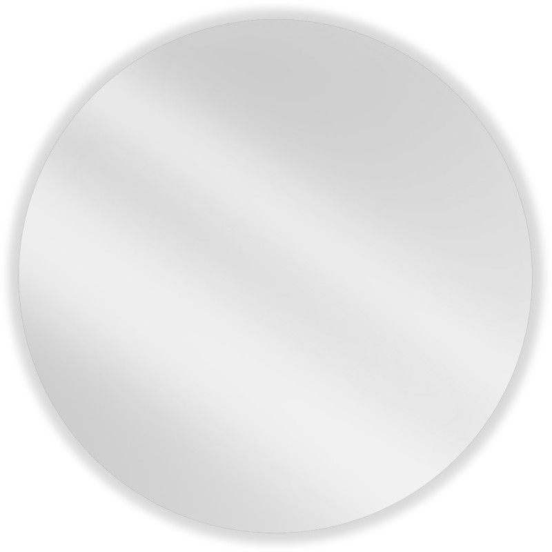 Mexen Alto miroir de salle de bain rond 90 cm - 9853-090-090-000-00