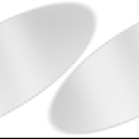 Mexen Alto brillant miroir de salle de bain rond 90 cm - 9853-090-090-000-00