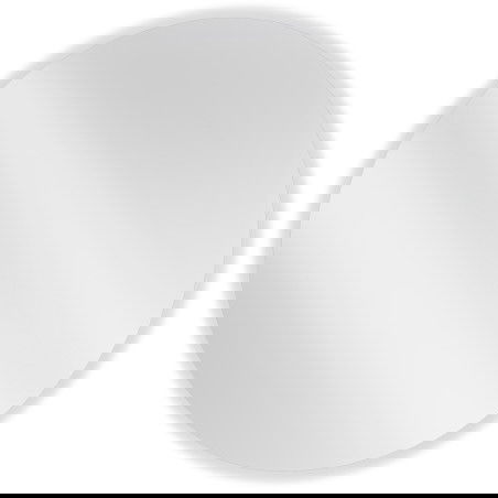 Mexen Alto miroir de salle de bain rond 100 cm - 9853-100-100-000-00