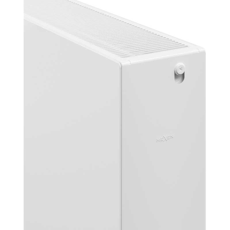 Mexen Flat CF33 radiateur plat 400 x 1000 mm, raccordement latéral, 1581 W, blanc - W433F-040-100-00