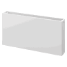Mexen Flat CF33 radiateur à plaques 400 x 1400 mm, raccordement latéral, 2214 W, blanc - W433F-040-140-00
