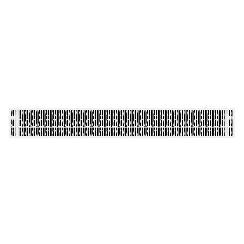 Mexen CF33 Flat radiateur panneau 400 x 1400 mm, connexion latérale, 2214 W, blanc - W433F-040-140-00