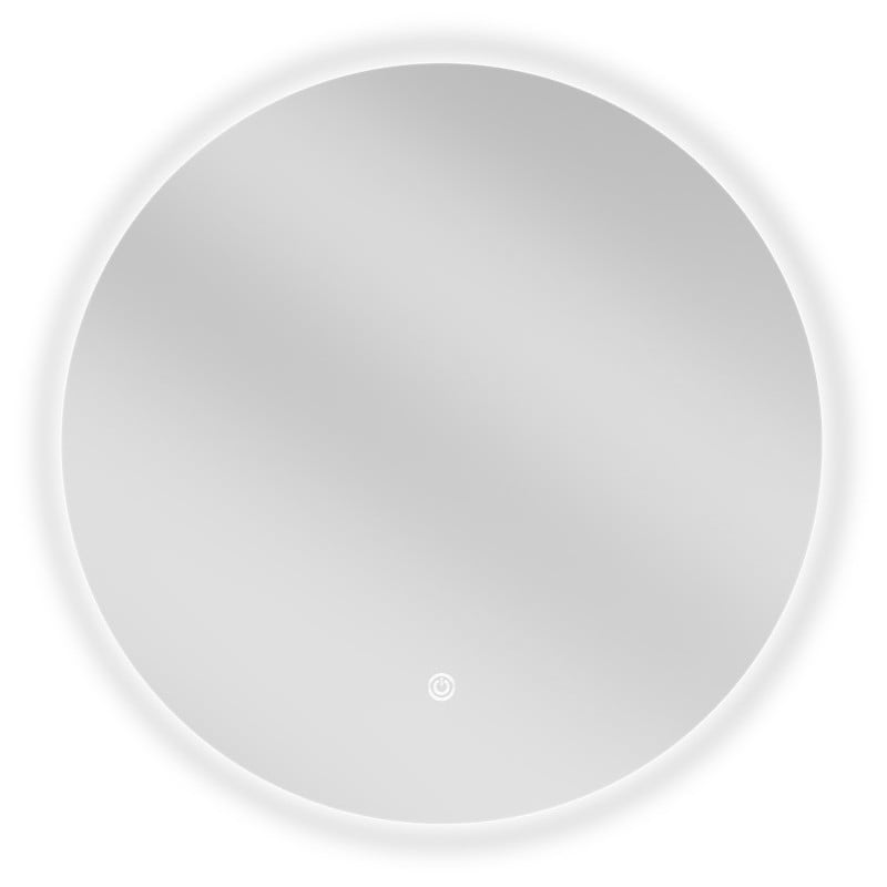 Mexen Erg miroir de salle de bain éclairé, rond 50 cm, LED 6000K, antibuée - 9823-050-050-611-00