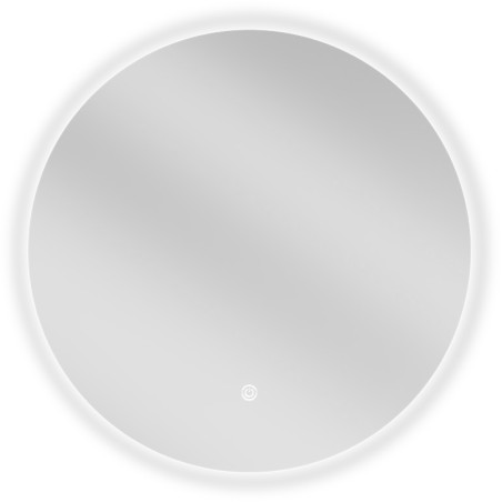 Mexen Erg miroir de salle de bains éclairé, rond 50 cm, LED 6000K, anti-buée - 9823-050-050-611-00