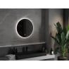 Mexen Erg miroir de salle de bain éclairé, rond 60 cm, LED 6000K, anti-buée - 9823-060-060-611-00