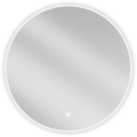 Mexen Erg miroir de salle de bain éclairé, rond 70 cm, LED 6000K, antibuée - 9823-070-070-611-00