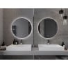 Mexen Erg miroir de salle de bains éclairé, rond 70 cm, LED 6000K, anti-buée - 9823-070-070-611-00