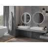 Mexen Erg miroir de salle de bains éclairé, rond 70 cm, LED 6000K, anti-buée - 9823-070-070-611-00