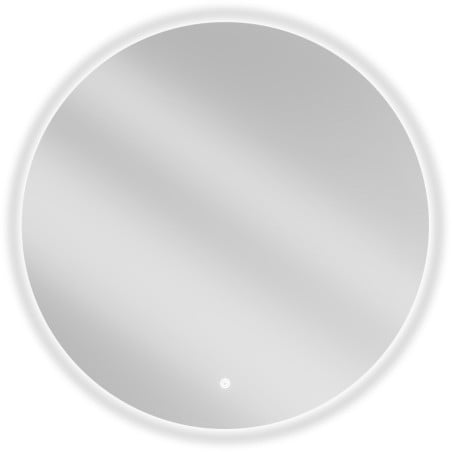 Mexen Erg miroir de salle de bain éclairé, rond 80 cm, LED 6000K, anti-buée - 9823-080-080-611-00