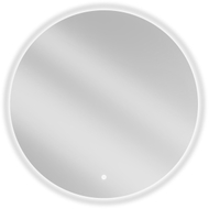 Mexen Erg miroir de salle de bain éclairé, rond 80 cm, LED 6000K, anti-buée - 9823-080-080-611-00