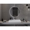 Mexen Erg miroir de salle de bain éclairé, rond 80 cm, LED 6000K, anti-buée - 9823-080-080-611-00