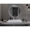 Mexen Erg miroir de salle de bain éclairé, rond 90 cm, LED 6000K, anti-buée - 9823-090-090-611-00