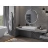 Mexen Erg miroir de salle de bain éclairé, rond 90 cm, LED 6000K, anti-buée - 9823-090-090-611-00