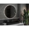 Mexen Erg miroir de salle de bain éclairé, rond 100 cm, LED 6000K, antibuée - 9823-100-100-611-00