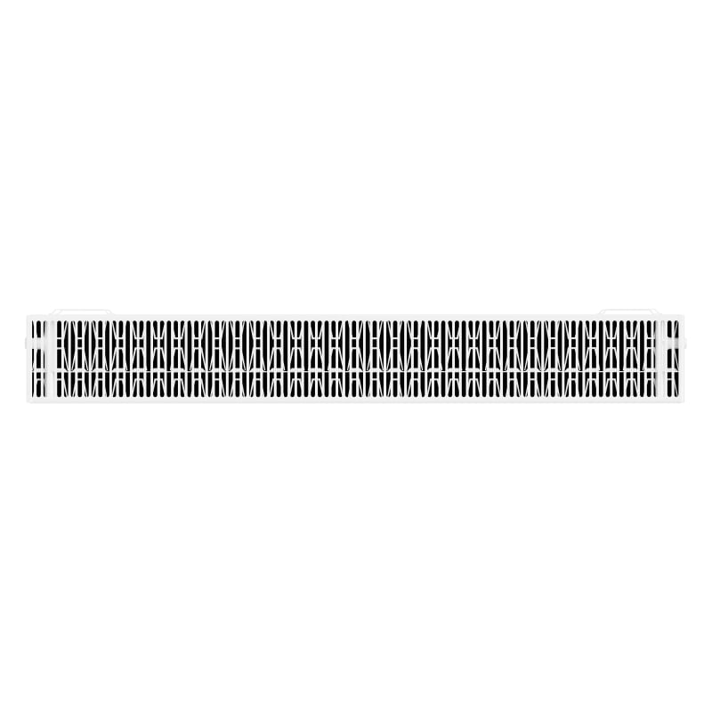 Mexen CF33 Flat radiateur panneau 500 x 1800 mm, raccordement latéral, 3421 W, blanc - W433F-050-180-00
