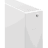 Mexen Flat CF33 radiateur en panneaux 600 x 500 mm, raccordement latéral, 1100 W, blanc - W433F-060-050-00